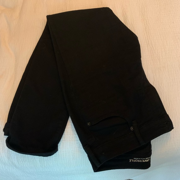 Old Navy Black Curvy Straight Leg Jeans - Picture 1 of 4